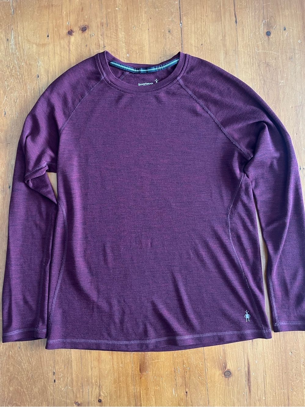 Smartwool 1X Classic Thermal Merino Base Layer Heather Burgundy
